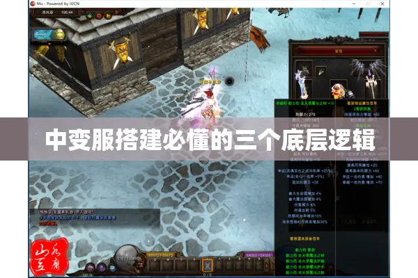 中变服搭建必懂的三个底层逻辑