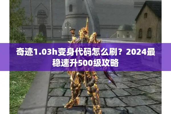奇迹1.03h变身代码怎么刷？2024最稳速升500级攻略