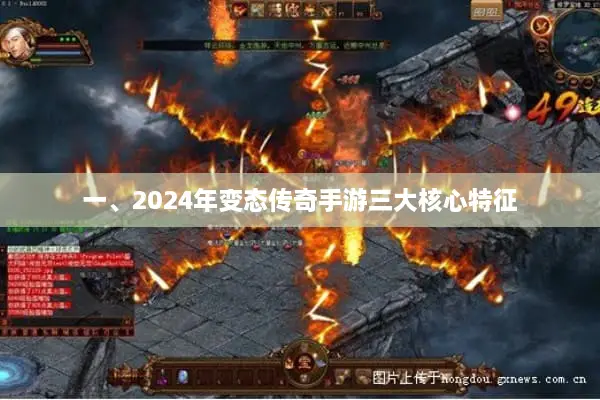 一、2024年变态传奇手游三大核心特征