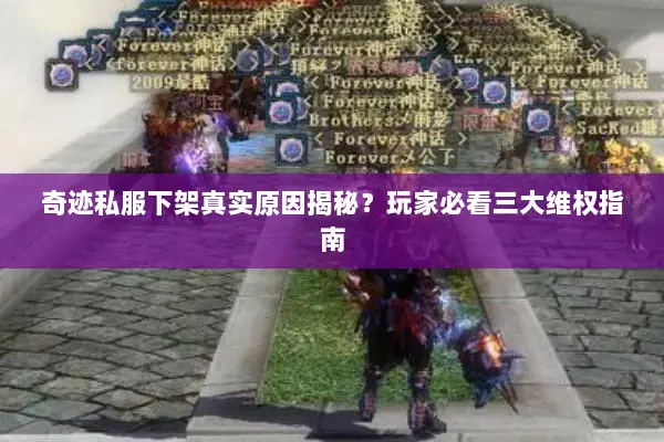 奇迹私服下架真实原因揭秘？玩家必看三大维权指南