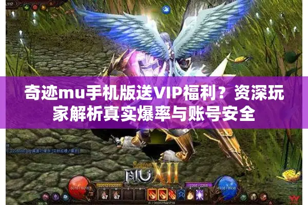 奇迹mu手机版送VIP福利？资深玩家解析真实爆率与账号安全