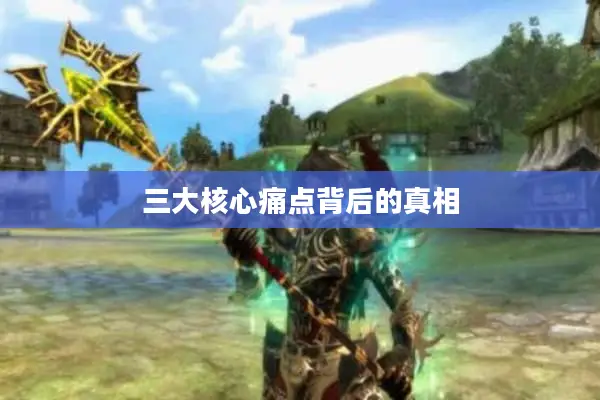 三大核心痛点背后的真相