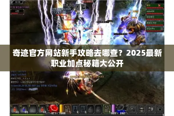 奇迹官方网站新手攻略去哪查？2025最新职业加点秘籍大公开