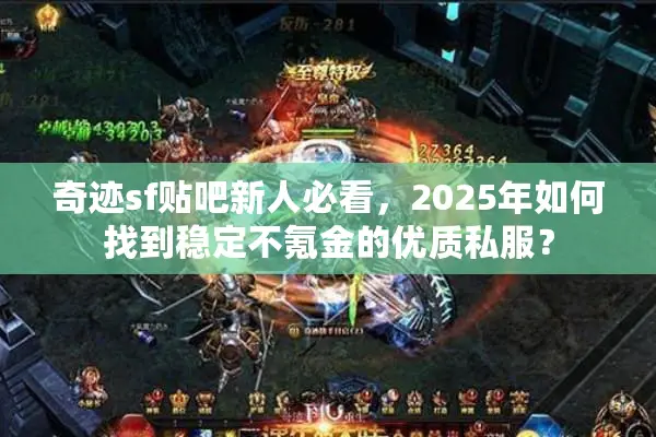 奇迹sf贴吧新人必看，2025年如何找到稳定不氪金的优质私服？