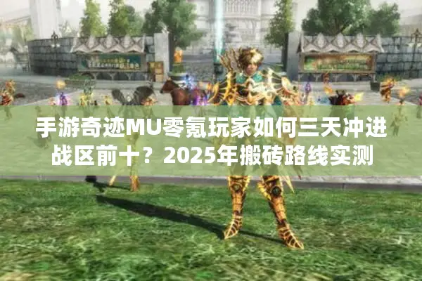 手游奇迹MU零氪玩家如何三天冲进战区前十？2025年搬砖路线实测