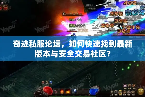 奇迹私服论坛，如何快速找到最新版本与安全交易社区？