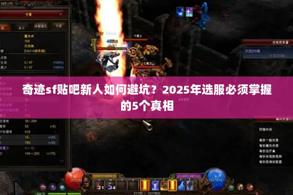 奇迹sf贴吧新人如何避坑？2025年选服必须掌握的5个真相