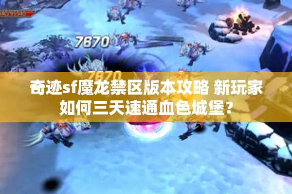 奇迹sf魔龙禁区版本攻略 新玩家如何三天速通血色城堡？