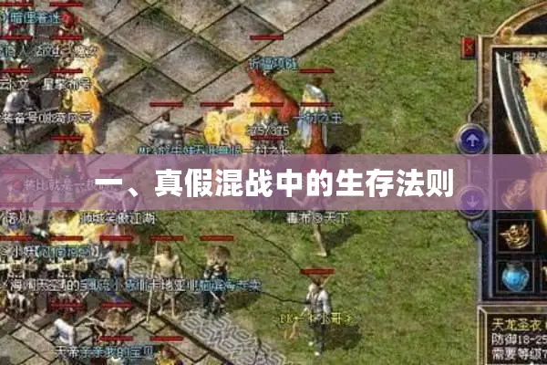 一、真假混战中的生存法则
