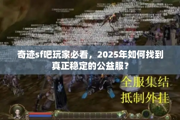 奇迹sf吧玩家必看，2025年如何找到真正稳定的公益服？