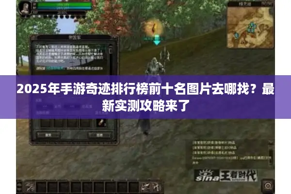 2025年手游奇迹排行榜前十名图片去哪找？最新实测攻略来了