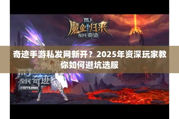 奇迹手游私发网新开？2025年资深玩家教你如何避坑选服