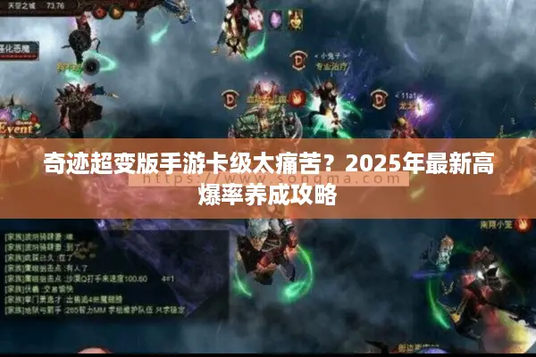 奇迹超变版手游卡级太痛苦？2025年最新高爆率养成攻略