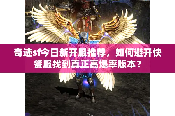 奇迹sf今日新开服推荐，如何避开快餐服找到真正高爆率版本？
