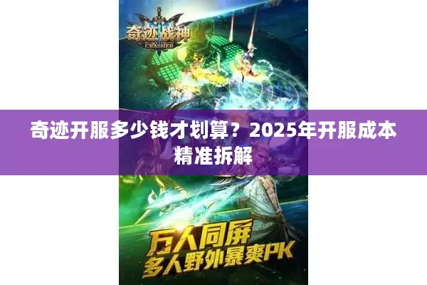 奇迹开服多少钱才划算？2025年开服成本精准拆解