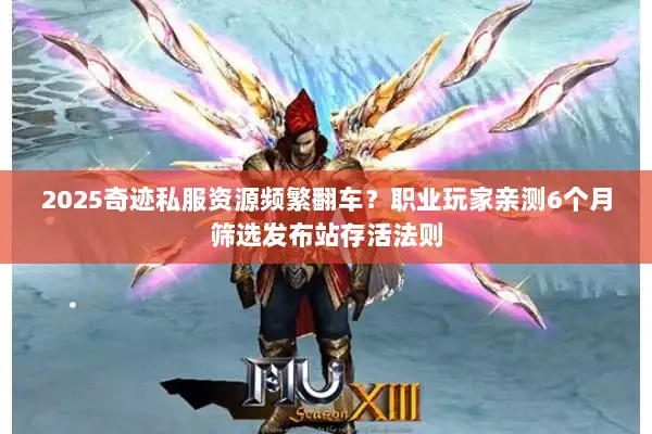 2025奇迹私服资源频繁翻车？职业玩家亲测6个月筛选发布站存活法则