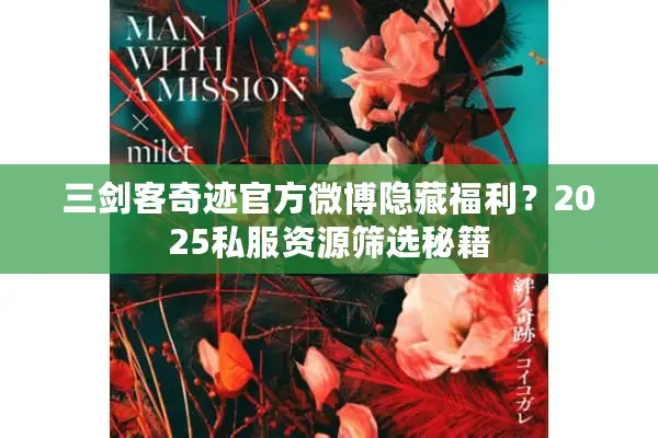三剑客奇迹官方微博隐藏福利？2025私服资源筛选秘籍