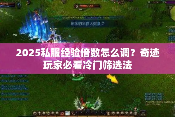 2025私服经验倍数怎么调？奇迹玩家必看冷门筛选法