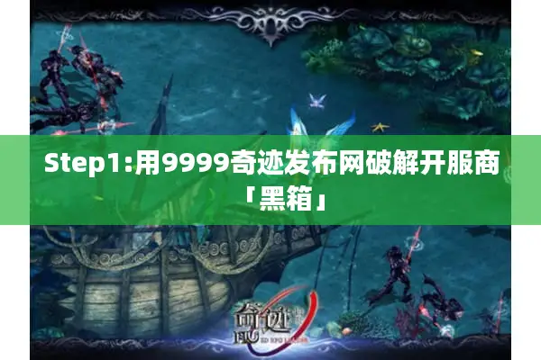Step1:用9999奇迹发布网破解开服商「黑箱」