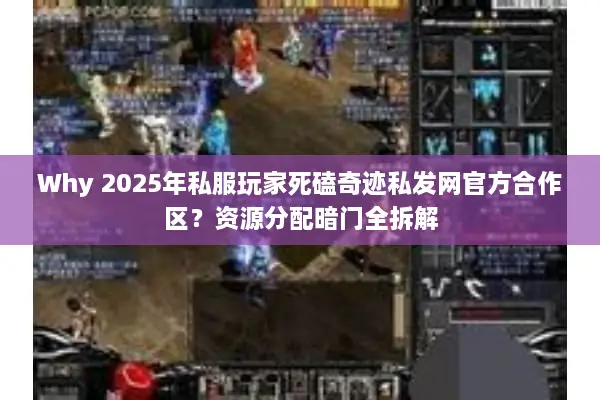 Why 2025年私服玩家死磕奇迹私发网官方合作区？资源分配暗门全拆解
