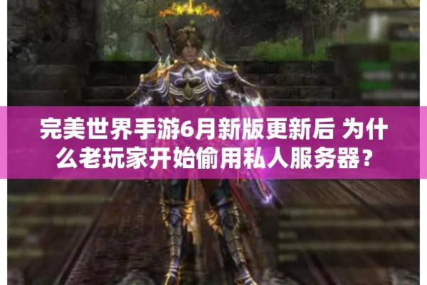完美世界手游6月新版更新后 为什么老玩家开始偷用私人服务器？