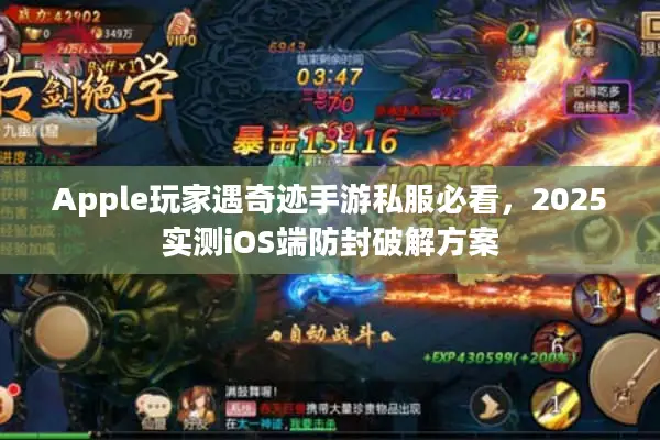 Apple玩家遇奇迹手游私服必看，2025实测iOS端防封破解方案