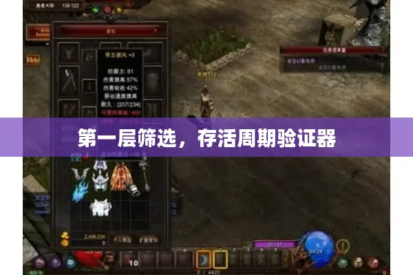 第一层筛选，存活周期验证器