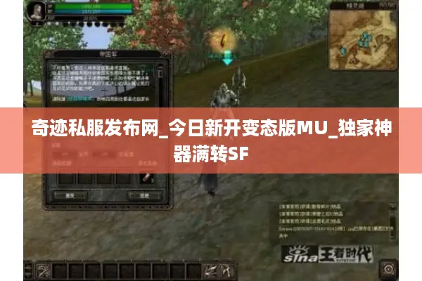 奇迹私服发布网_今日新开变态版MU_独家神器满转SF