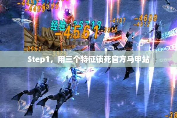 Step1，用三个特征锁死官方马甲站