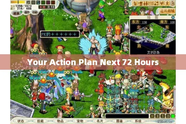 Your Action Plan Next 72 Hours