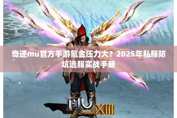 奇迹mu官方手游氪金压力大？2025年私服防坑选服实战手册