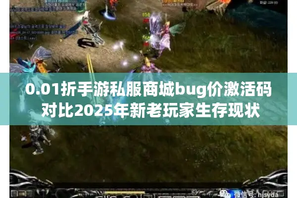 0.01折手游私服商城bug价激活码 对比2025年新老玩家生存现状