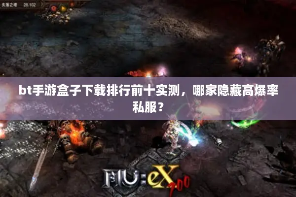 bt手游盒子下载排行前十实测，哪家隐藏高爆率私服？
