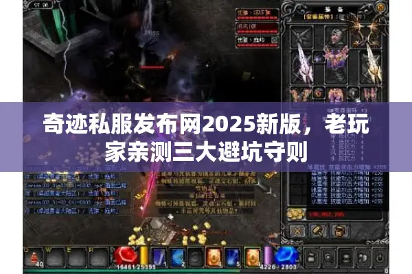 奇迹私服发布网2025新版，老玩家亲测三大避坑守则