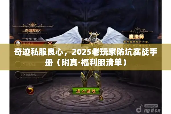 奇迹私服良心，2025老玩家防坑实战手册（附真·福利服清单）