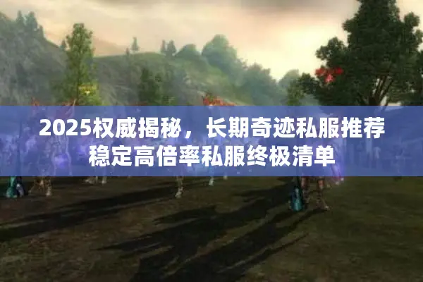 2025权威揭秘，长期奇迹私服推荐稳定高倍率私服终极清单