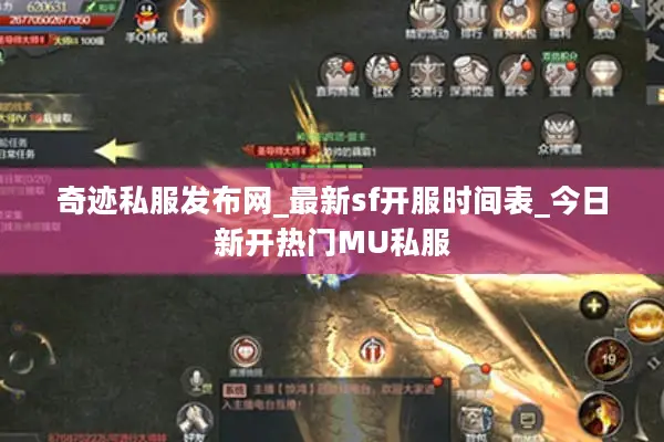 奇迹私服发布网_最新sf开服时间表_今日新开热门MU私服
