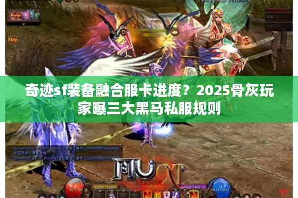 奇迹sf装备融合服卡进度？2025骨灰玩家曝三大黑马私服规则