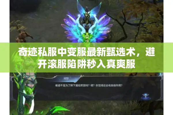 奇迹私服中变服最新甄选术，避开滚服陷阱秒入真爽服