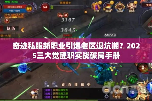奇迹私服新职业引爆老区退坑潮？2025三大觉醒职实战破局手册