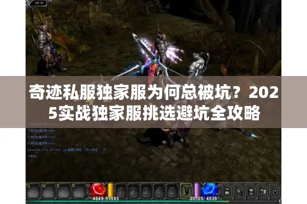 奇迹私服独家服为何总被坑？2025实战独家服挑选避坑全攻略