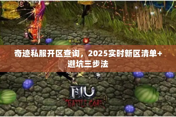 奇迹私服开区查询，2025实时新区清单+避坑三步法