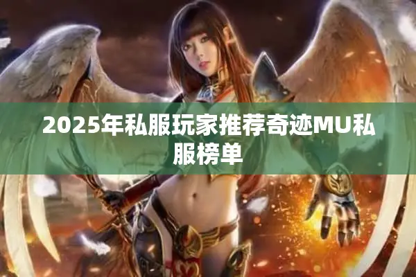 2025年私服玩家推荐奇迹MU私服榜单