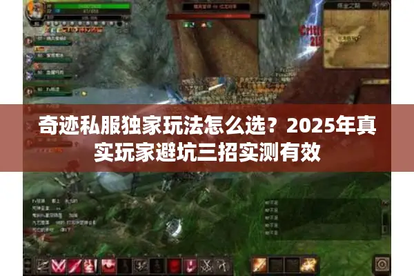 奇迹私服独家玩法怎么选？2025年真实玩家避坑三招实测有效