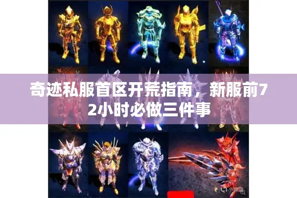 奇迹私服首区开荒指南，新服前72小时必做三件事