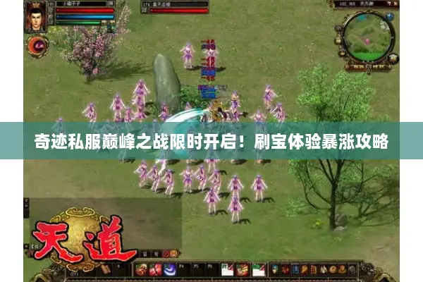 奇迹私服巅峰之战限时开启!刷宝体验暴涨攻略 奇迹私服巅峰之战限时开启!刷宝体验暴涨攻略