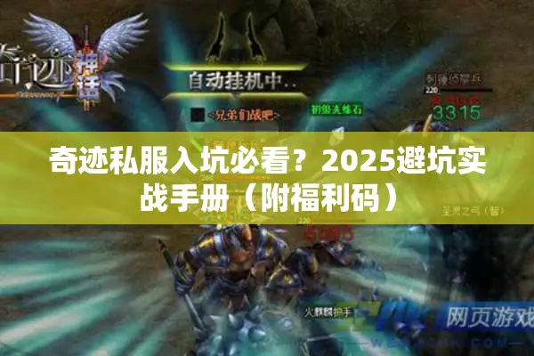 奇迹私服入坑必看？2025避坑实战手册（附福利码）