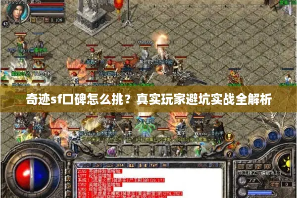 奇迹sf口碑怎么挑？真实玩家避坑实战全解析