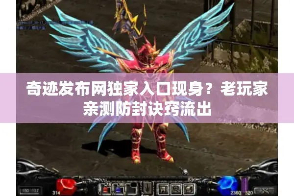 奇迹发布网独家入口现身？老玩家亲测防封诀窍流出