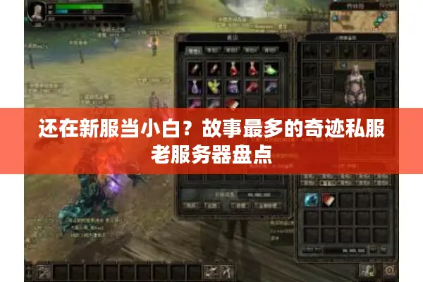 还在新服当小白？故事最多的奇迹私服老服务器盘点